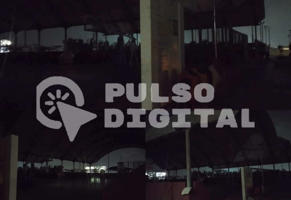 Campo deportivo de la UNS permanece completamente a oscuras tras el robo de los cables eléctricos